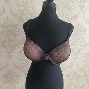 Vince Camuto Black Mesh Women's Bra